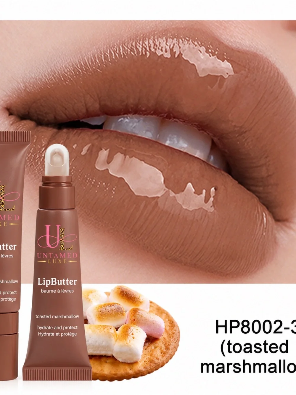 LipButter Lip Gloss - Toasted Marshmallow